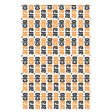 Carica l&#39;immagine nel visualizzatore di Gallery, &quot;Ara cio`- black&amp;orange&quot; Wrapping Paper
