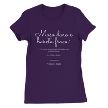 Load image into Gallery viewer, &quot;Muso duro&quot; Premium Womens Crewneck T-shirt
