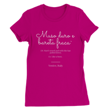 Load image into Gallery viewer, &quot;Muso duro&quot; Premium Womens Crewneck T-shirt
